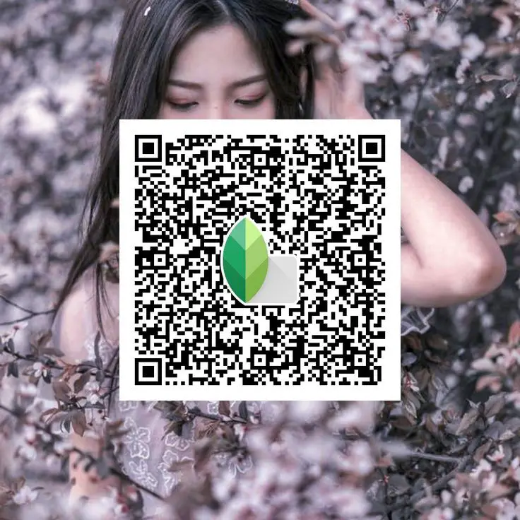 best editing snapseed qr code
