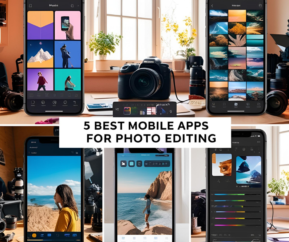 best mobile apps for photo editing