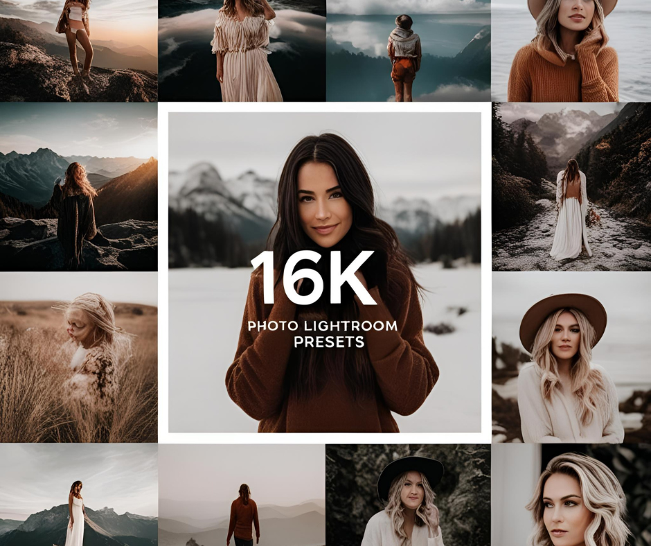 16K Photo Editing Lightroom Presets