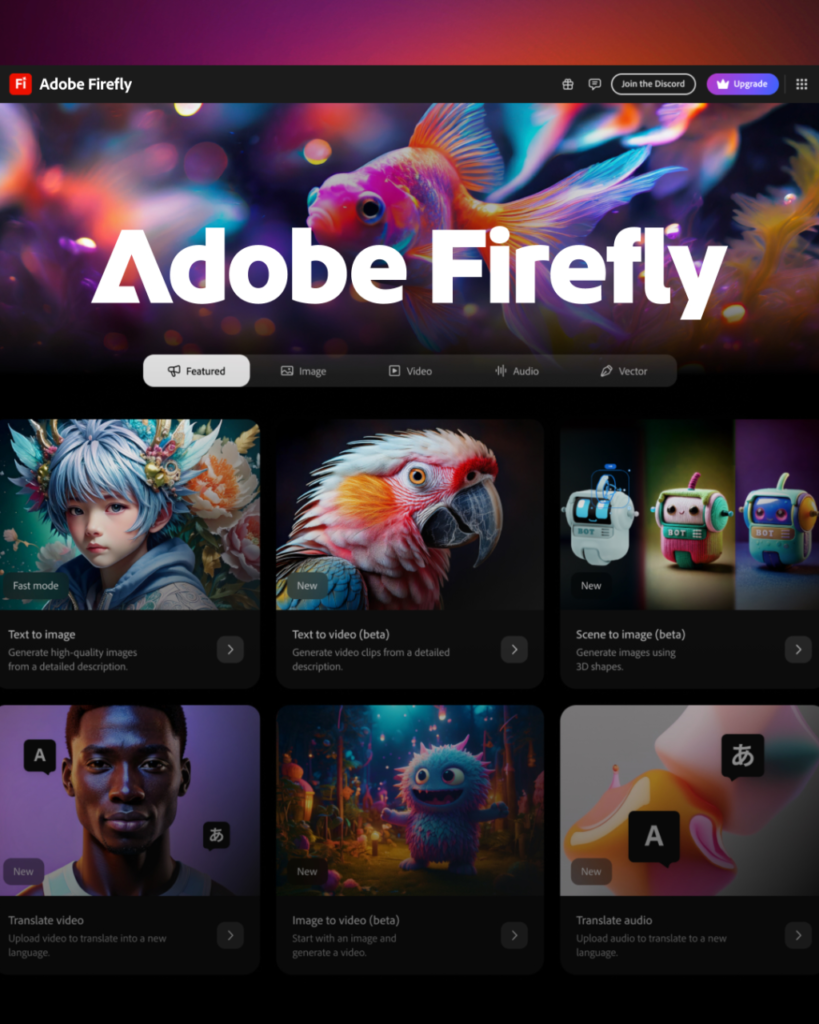 Adobe firefly generative ai
